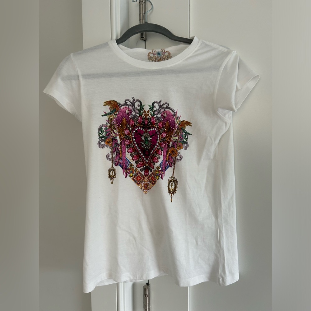 Camilla embellished T Shirt Size XS NEW with tags